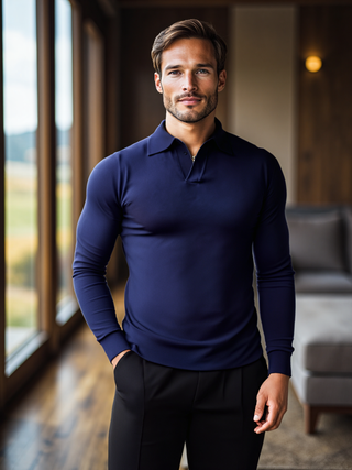 The Hamilton Long Sleeve Polo