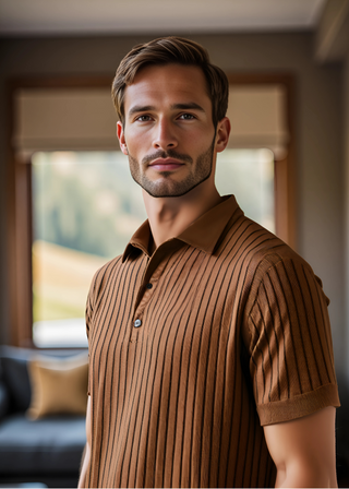The Langston Ribbed Polo