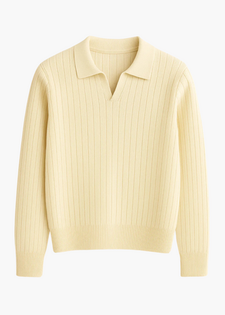 The Astor Long Ribbed Polo